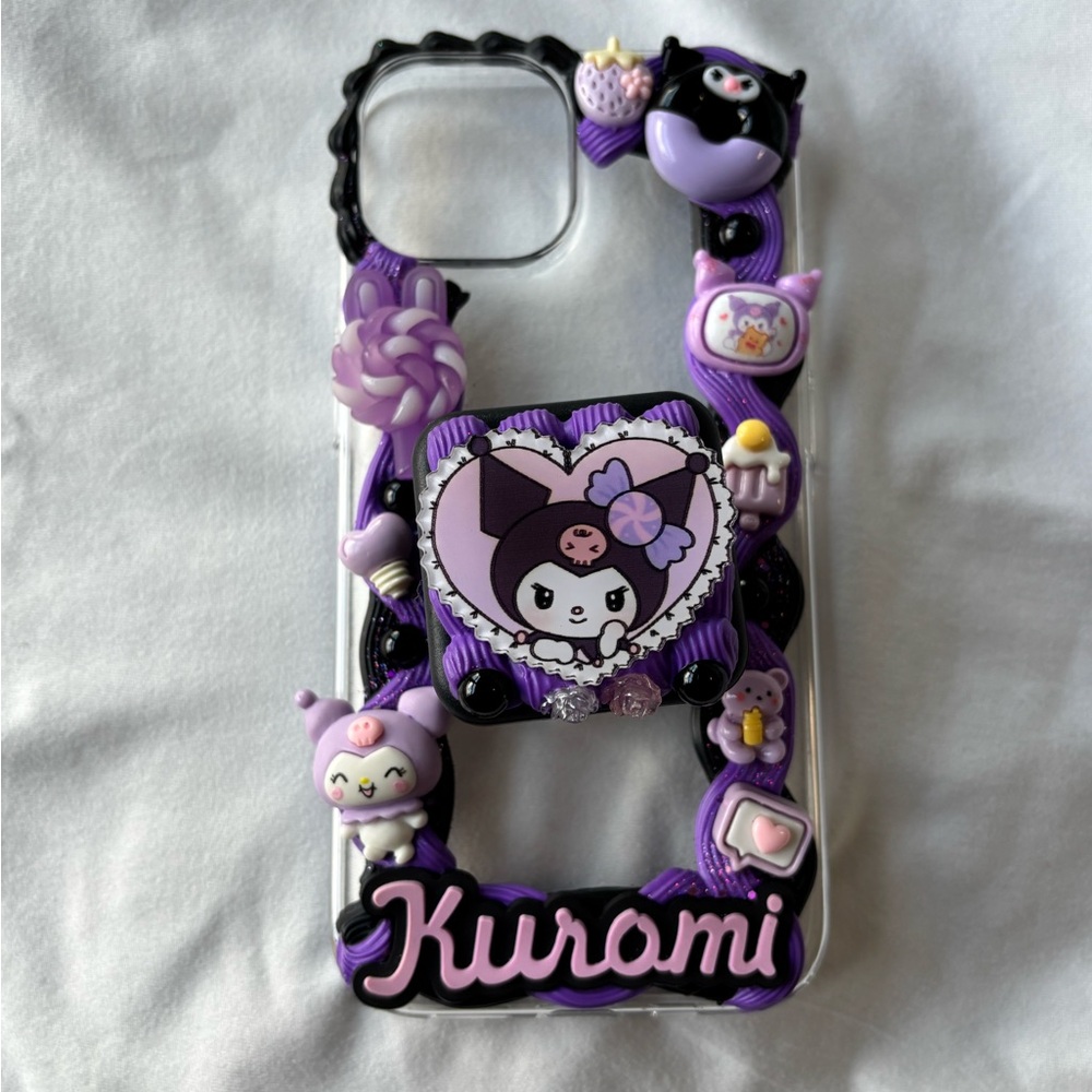 Kuromi Purple Kids Phone Case
